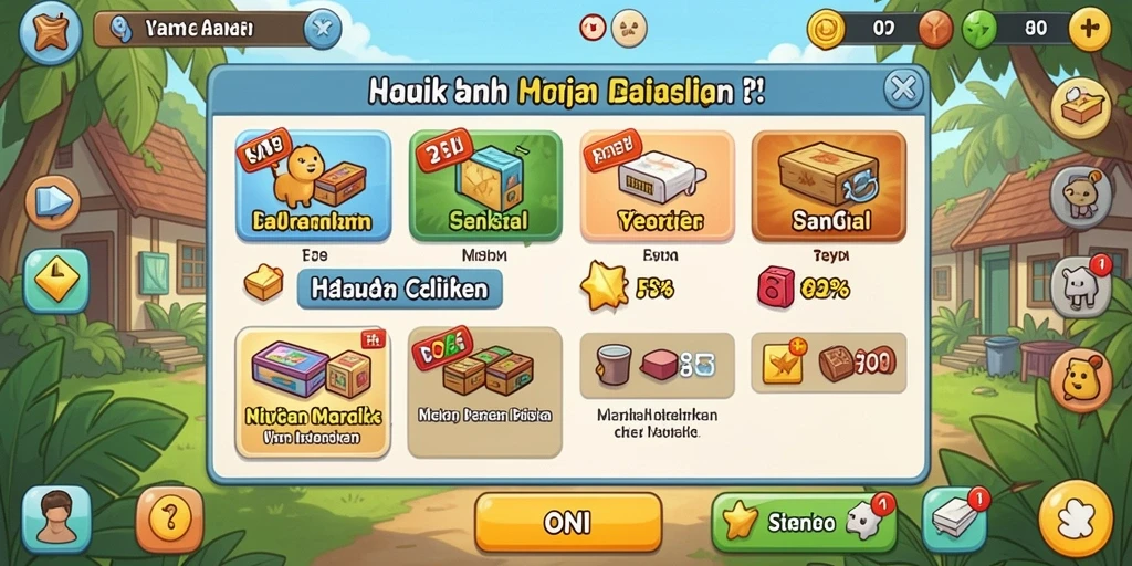 Tampilan utama A777GAME yang menarik.