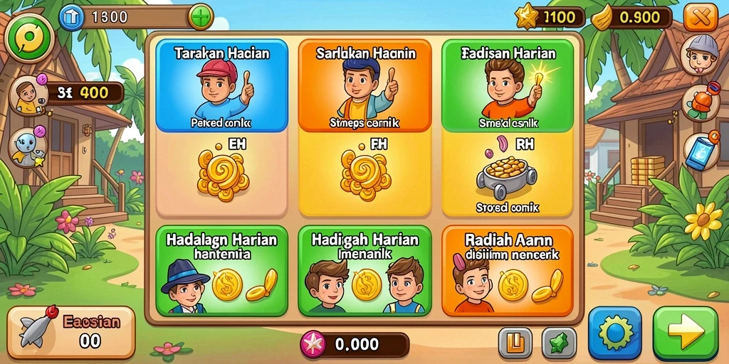 Tampilan antarmuka yang menarik dan user-friendly.