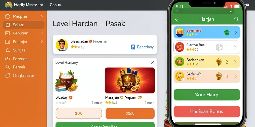 Tampilan antarmuka pengguna yang menarik dan mudah digunakan.