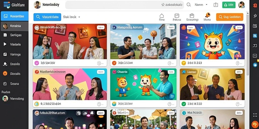 Tampilan antarmuka yang bersih dan menarik.