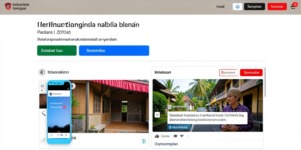 Tampilan antarmuka pengguna yang intuitif.