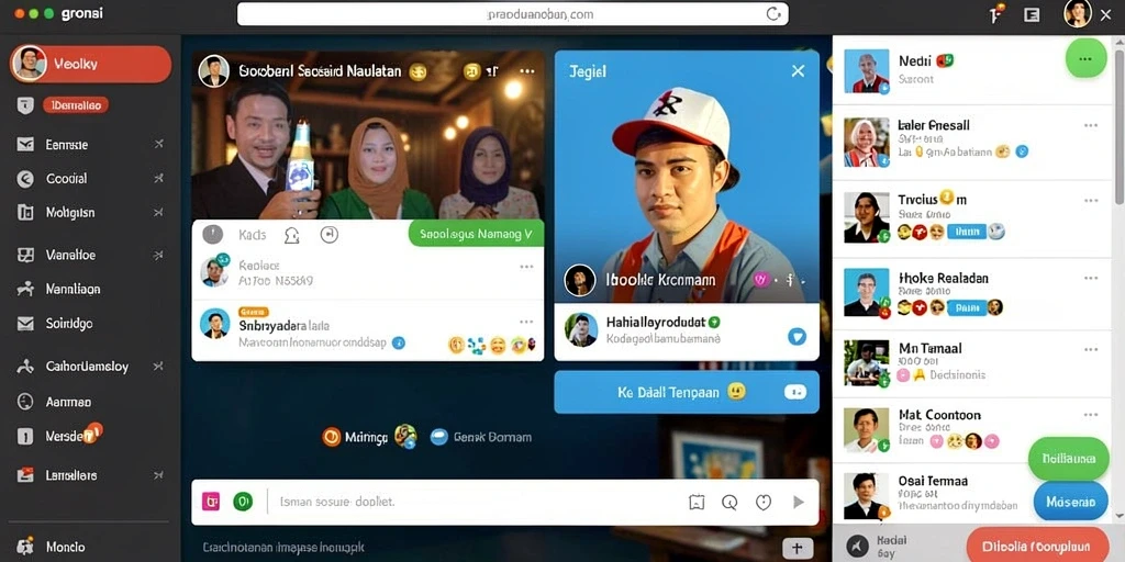 Tangkapan layar 1 menunjukkan karakter utama dalam aksi.