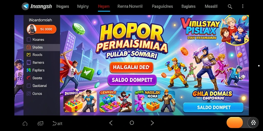Tampilan antarmuka pengguna yang menarik dan intuitif.