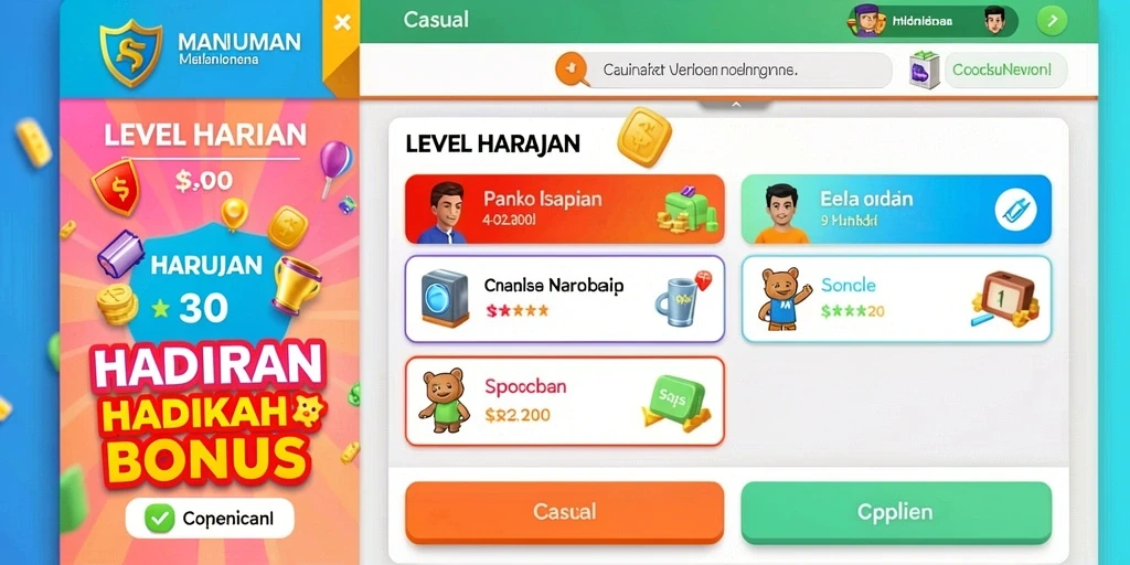 Tampilan antarmuka yang user-friendly dan menarik.