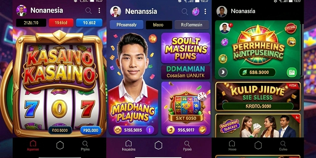 Tampilan antarmuka utama R6R6 yang menarik.