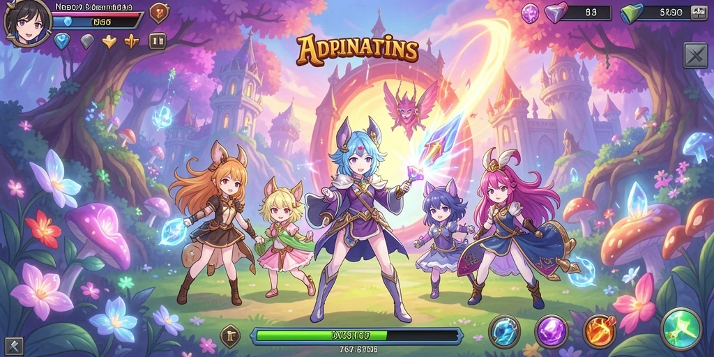 Screenshot menunjukkan level baru yang penuh tantangan.