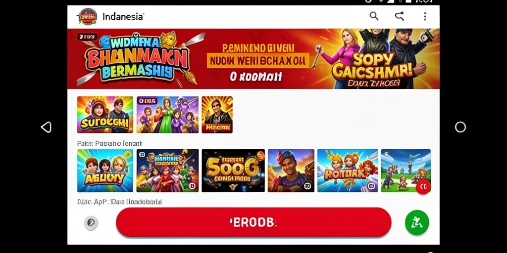 Screenshot tampilan awal aplikasi SPINGOLD.